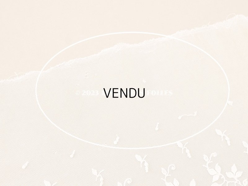 画像9: アンティーク 小さなポンポン付 レース  106cm 幅16〜18cm