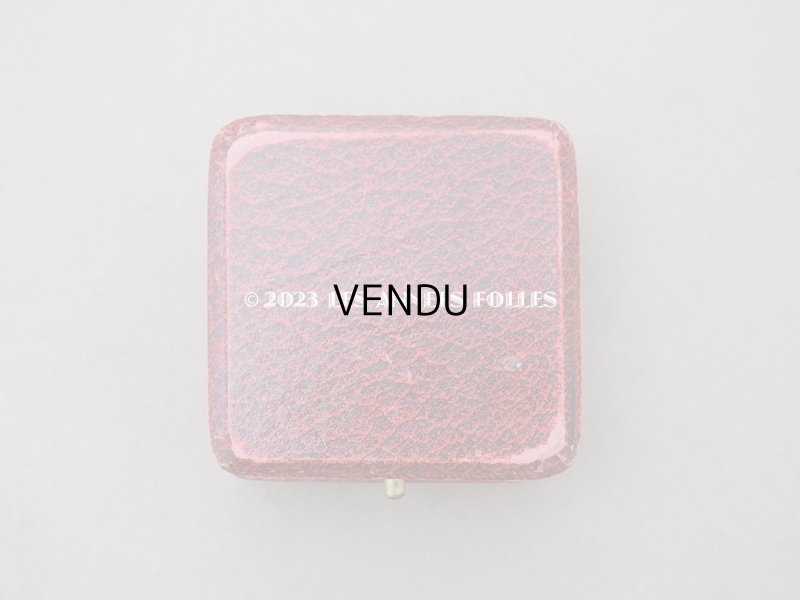 画像4: アンティーク 金彩入り ジュエリーボックス レッド