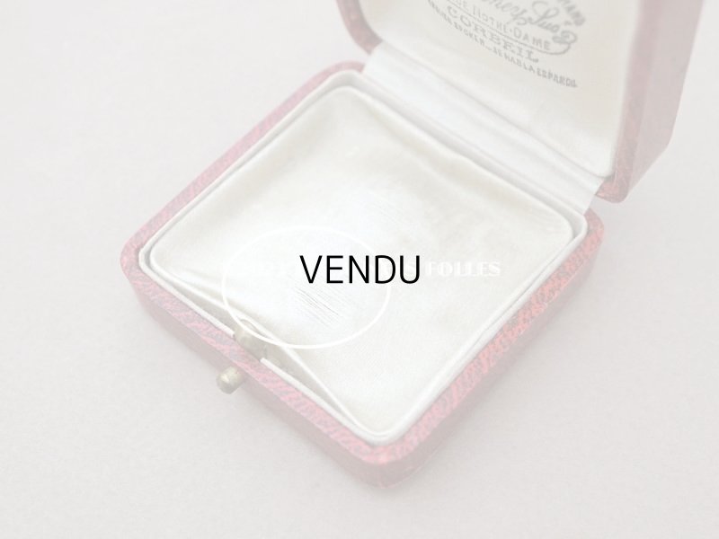 画像11: アンティーク 金彩入り ジュエリーボックス レッド