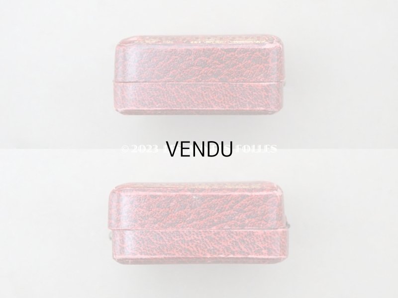 画像6: アンティーク 金彩入り ジュエリーボックス レッド