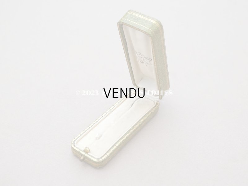 画像6: アンティーク 薔薇&リボンのガーランドの金彩入り ジュエリーボックス グリーン