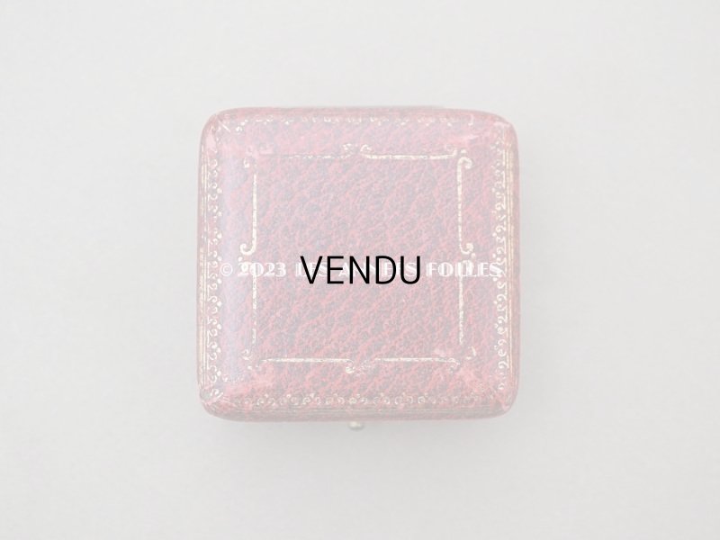 画像3: アンティーク 金彩入り ジュエリーボックス レッド