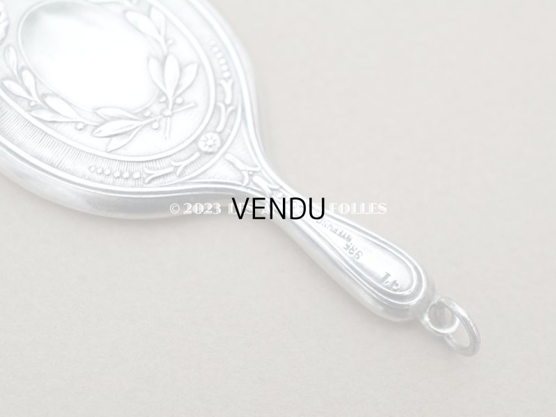 画像3: アンティーク ドール用  シルバー製 とても小さなハンドミラー