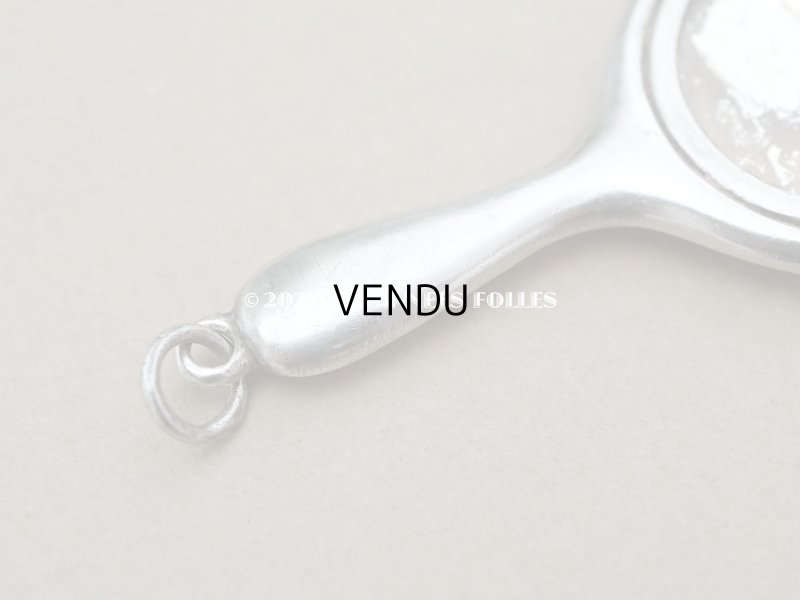 画像6: アンティーク ドール用  シルバー製 とても小さなハンドミラー