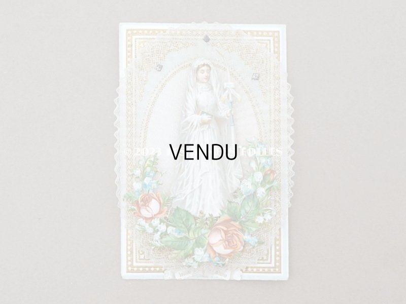 画像5: 19世紀 アンティーク  箱入り 初聖体のカニヴェ 封筒型