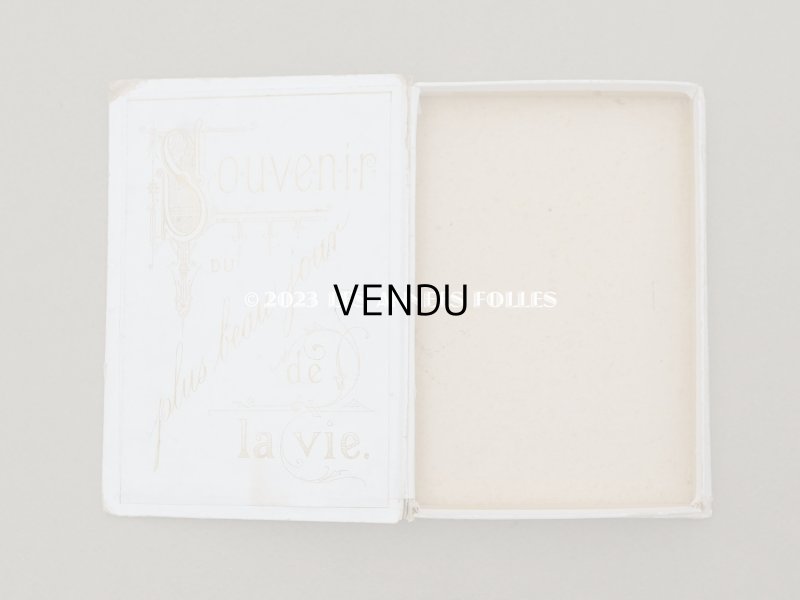 画像4: 19世紀 アンティーク  箱入り 初聖体のカニヴェ 封筒型