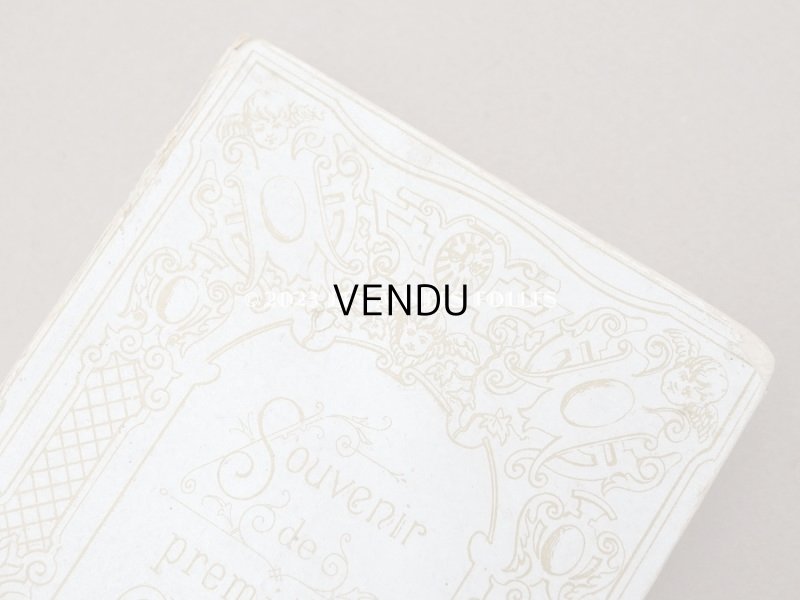 画像3: 19世紀 アンティーク  箱入り 初聖体のカニヴェ 封筒型