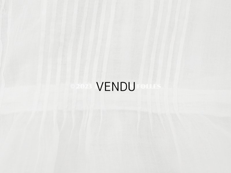 画像5: アンティーク ベビードレス ホワイトワーク&レース