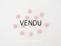 アンティーク ドール用 シルク製 くるみボタン 極小 5mm 赤＆ボルドー 13ピースのセット