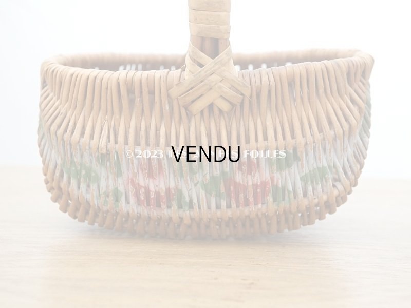 画像7: アンティーク  薔薇のパニエ ローズパニエ