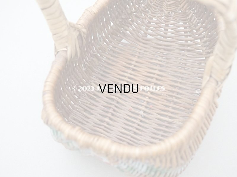 画像9: アンティーク  薔薇のパニエ ローズパニエ