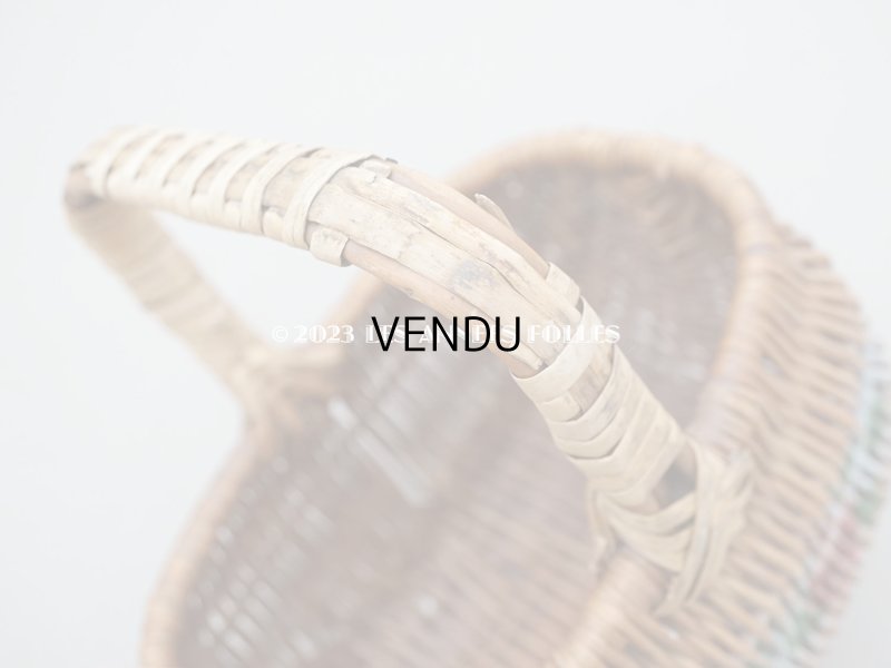 画像12: アンティーク  薔薇のパニエ ローズパニエ