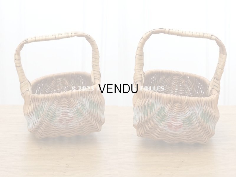 画像5: アンティーク  薔薇のパニエ ローズパニエ