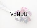 アンティーク 薔薇の布花