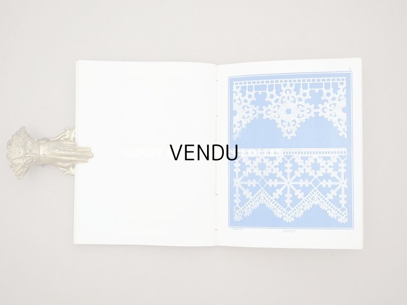 画像6: 19世紀末 アンティーク クロシェレースの図案帳 MANUELE DE DESSINS POUR CROCHET N 166 - N.ALEXANDRE&CIE -