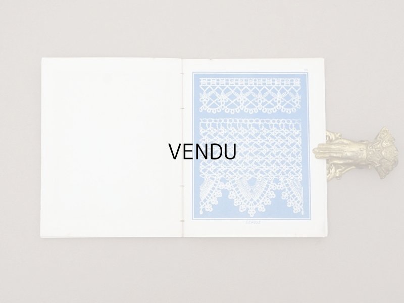 画像8: 19世紀末 アンティーク クロシェレースの図案帳 MANUELE DE DESSINS POUR CROCHET N 166 - N.ALEXANDRE&CIE -