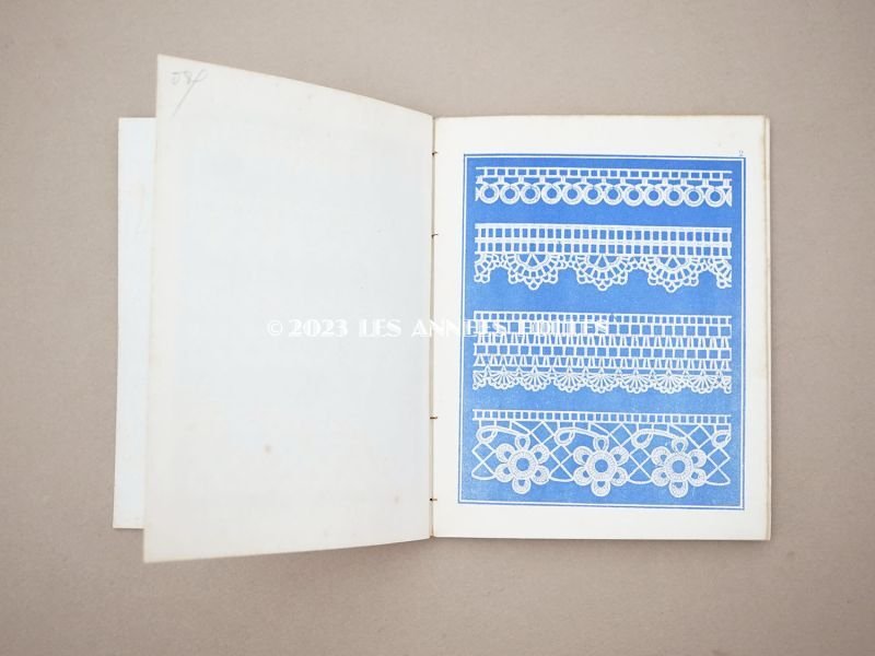 画像4: 19世紀末 アンティーク クロシェレースの図案帳 MANUELE DE DESSINS POUR CROCHET N 166 - N.ALEXANDRE&CIE -