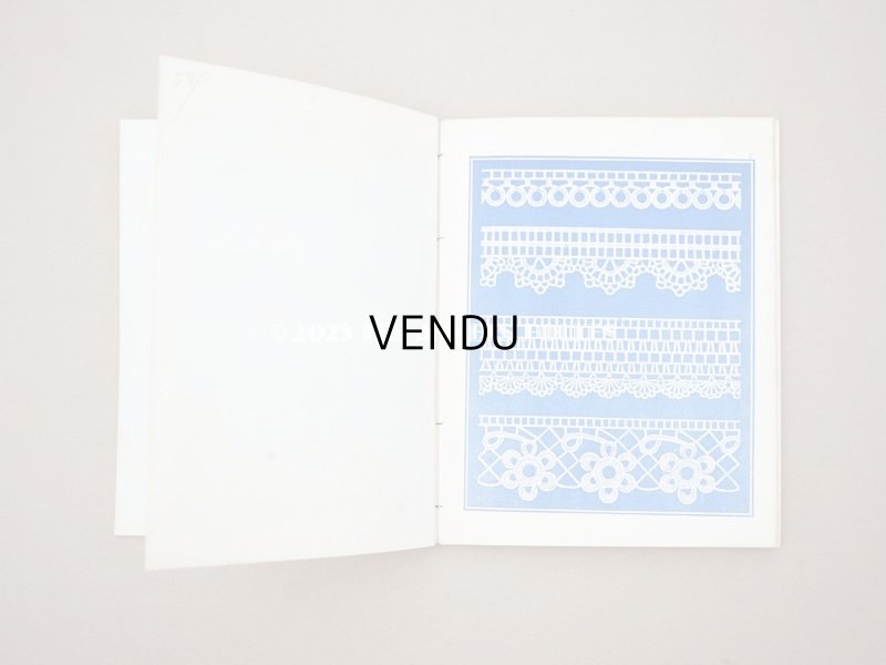 画像4: 19世紀末 アンティーク クロシェレースの図案帳 MANUELE DE DESSINS POUR CROCHET N 166 - N.ALEXANDRE&CIE -