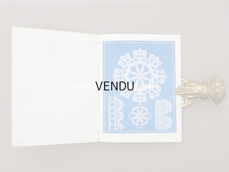 画像10: 19世紀末 アンティーク クロシェレースの図案帳 MANUELE DE DESSINS POUR CROCHET N 166 - N.ALEXANDRE&CIE -