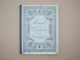 19世紀末 アンティーク クロシェレースの図案帳 MANUELE DE DESSINS POUR CROCHET N 166 - N.ALEXANDRE&CIE -
