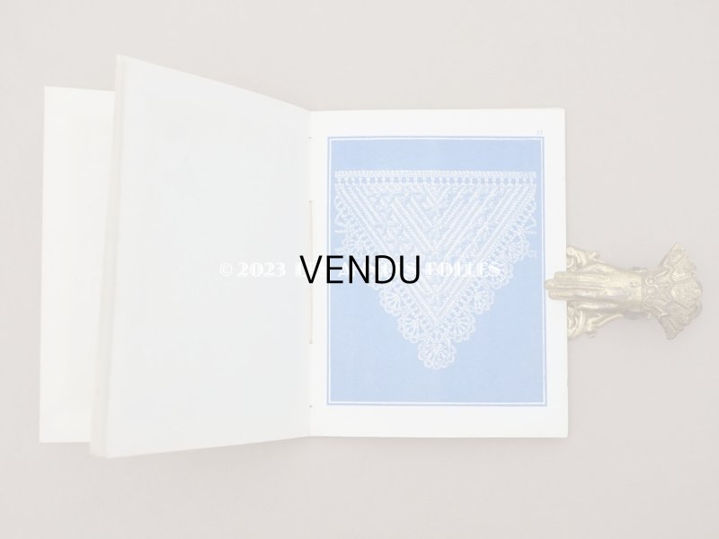 画像9: 19世紀末 アンティーク クロシェレースの図案帳 MANUELE DE DESSINS POUR CROCHET N 166 - N.ALEXANDRE&CIE -