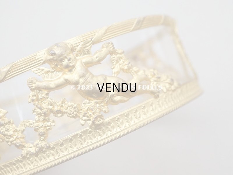 画像8: アンティーク 天使＆薔薇のガーランドのオルモル ジュエリーケース 小物入れ