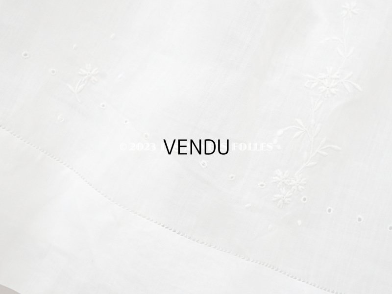 画像11: アンティーク ベビードレス ホワイトワーク&レース