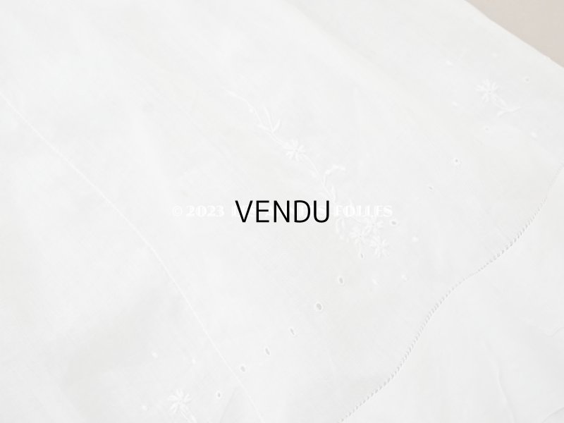 画像19: アンティーク ベビードレス ホワイトワーク&レース