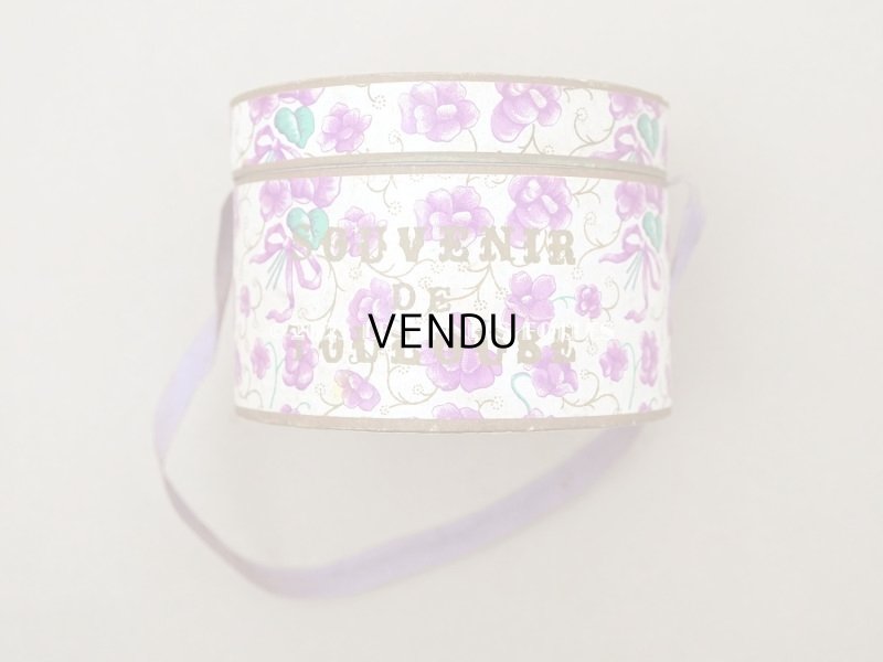 画像5: アンティーク 菫の砂糖菓子の紙箱 VIOLETTES DE TOULOUSE