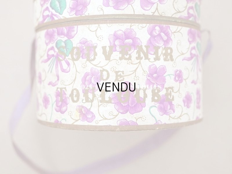 画像6: アンティーク 菫の砂糖菓子の紙箱 VIOLETTES DE TOULOUSE