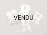 アンティーク  アルファベットのラベル [H] 22ピースのセット 