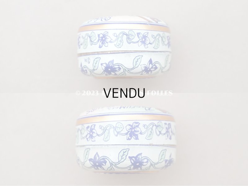 画像5: 未使用 1900年代 アンティーク 菫のワセリン缶 CREME DE VASELINE PARFUME DES FLEURS