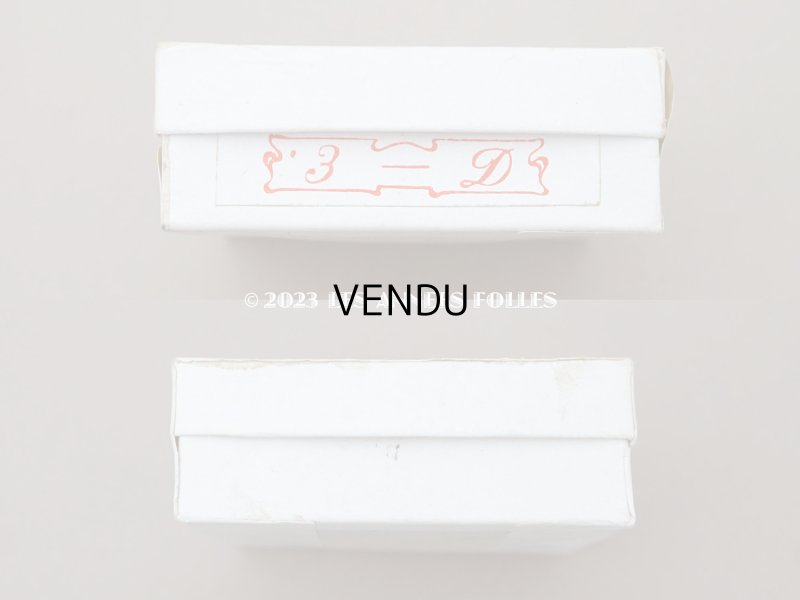 画像5: 1900年代 アンティーク イニシャル モノグラムの紙箱 10シート入り 【D】 -N°3- INITIALES BRODEES PLUMETIS-EXPRESS