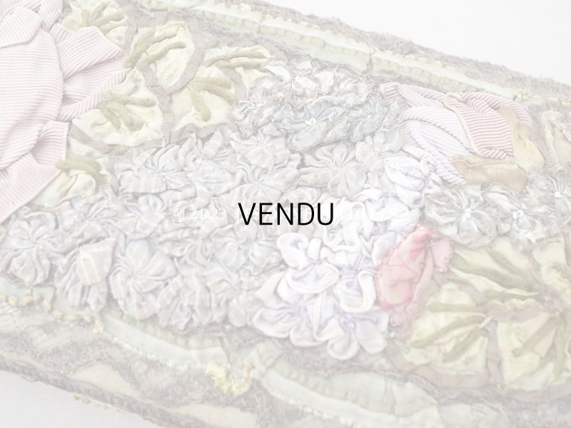 画像5: アンティーク ロココモチーフ付 グローブボックス　カルトナージュボックス　