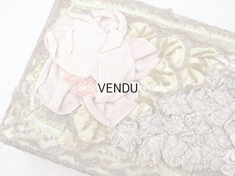 画像4: アンティーク ロココモチーフ付 グローブボックス　カルトナージュボックス　