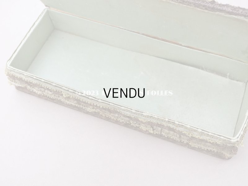 画像10: アンティーク ロココモチーフ付 グローブボックス　カルトナージュボックス　