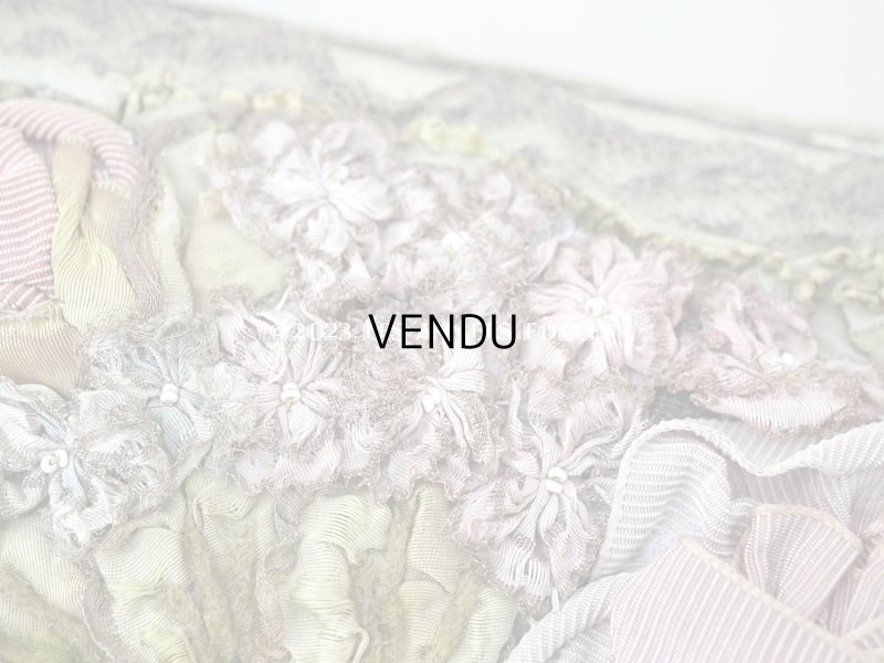 画像7: アンティーク ロココモチーフ付 グローブボックス　カルトナージュボックス　