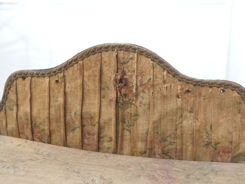 画像7: *蚤の市*アンティーク 薄紫の薔薇模様 カルトナージュチェスト