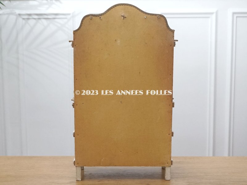 画像3: *蚤の市*アンティーク 薄紫の薔薇模様 カルトナージュチェスト