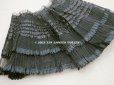 画像7: 19世紀末 アンティーク  ドレスの裾 シルクのプリーツ＆レース 1.84m 28cm幅