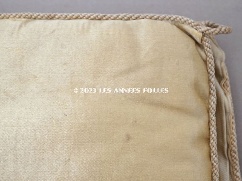 画像8: アンティーク シルク製 小さなポシェット ローズパニエ柄　- MAISON DES 100.000-CHEMISES - 