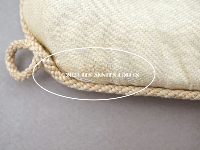 画像7: アンティーク シルク製 小さなポシェット ローズパニエ柄　- MAISON DES 100.000-CHEMISES - 