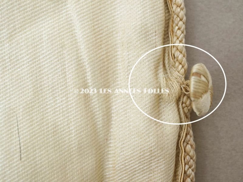 画像6: アンティーク シルク製 小さなポシェット ローズパニエ柄　- MAISON DES 100.000-CHEMISES - 