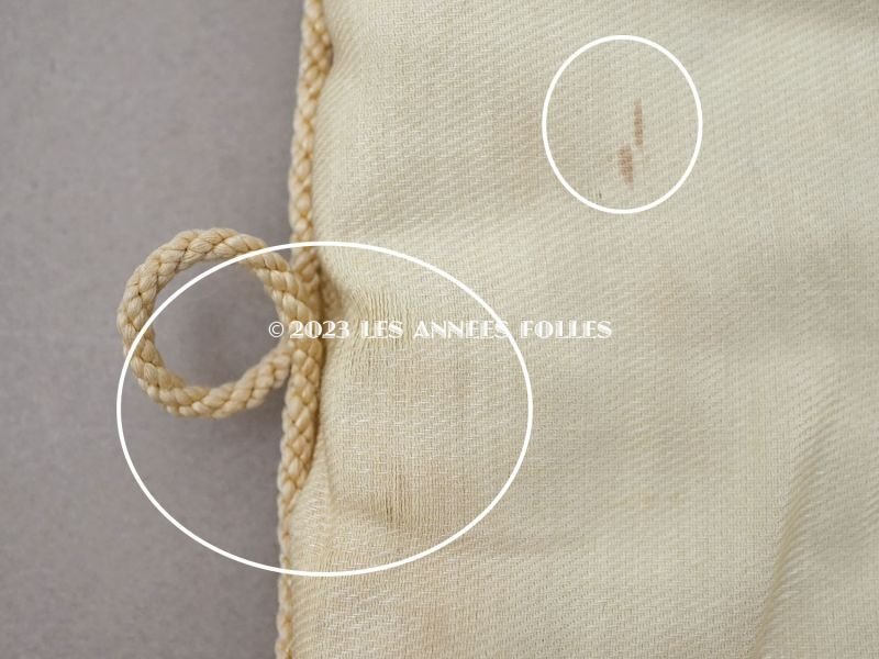 画像5: アンティーク シルク製 小さなポシェット ローズパニエ柄　- MAISON DES 100.000-CHEMISES - 