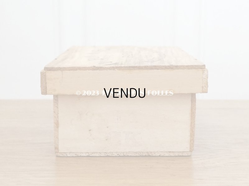 画像8: アンティーク ボンマルシェの郵送用木箱 - AU BON MARCHE PARIS -