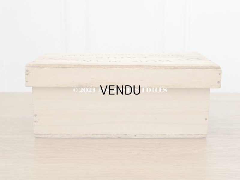 画像7: アンティーク ボンマルシェの郵送用木箱 - AU BON MARCHE PARIS -