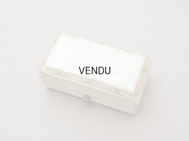 画像5: アンティーク 金彩入り ジュエリーボックス オフホワイト