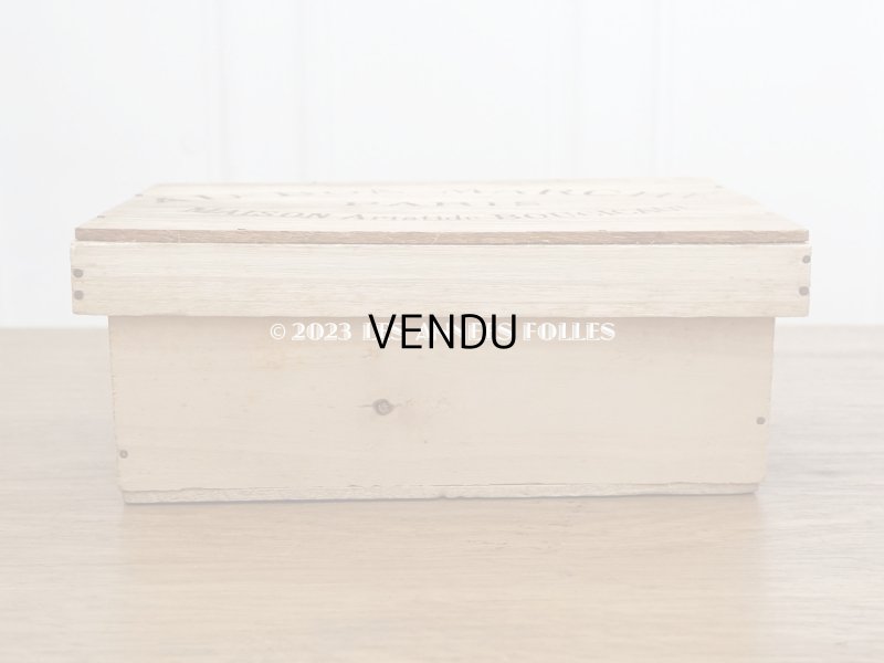 画像6: アンティーク ボンマルシェの郵送用木箱 - AU BON MARCHE PARIS -