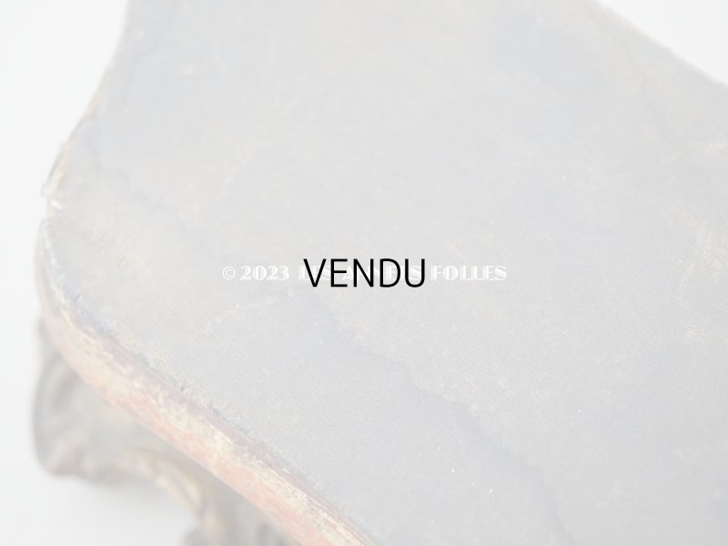 画像8: 19世紀末 アンティーク ロカイユ装飾 木製の台座