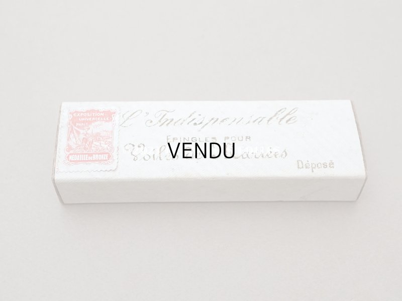 画像7: 1900年頃 アンティーク ウェディングヴェール用 ワックスフワラーのエパングル L'INDISPENSABLE EPINGLES POUR VIOLES DE MARIEES